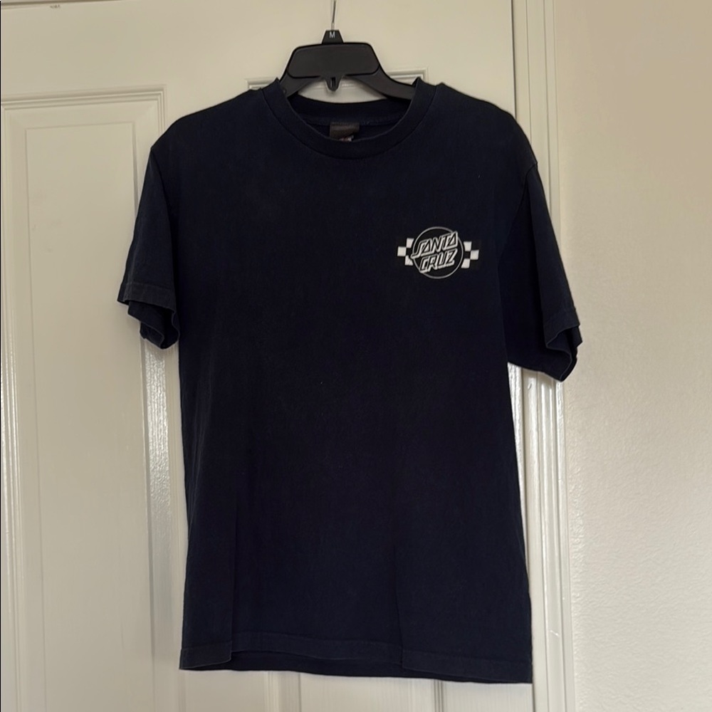 Santa Cruz Skateboards Black Short Sleeve Tee